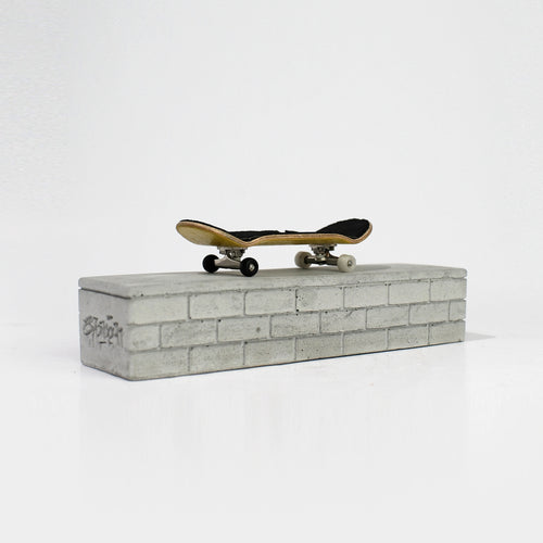 Brick Bench Concrete Fingerboard Obstacle, Natural