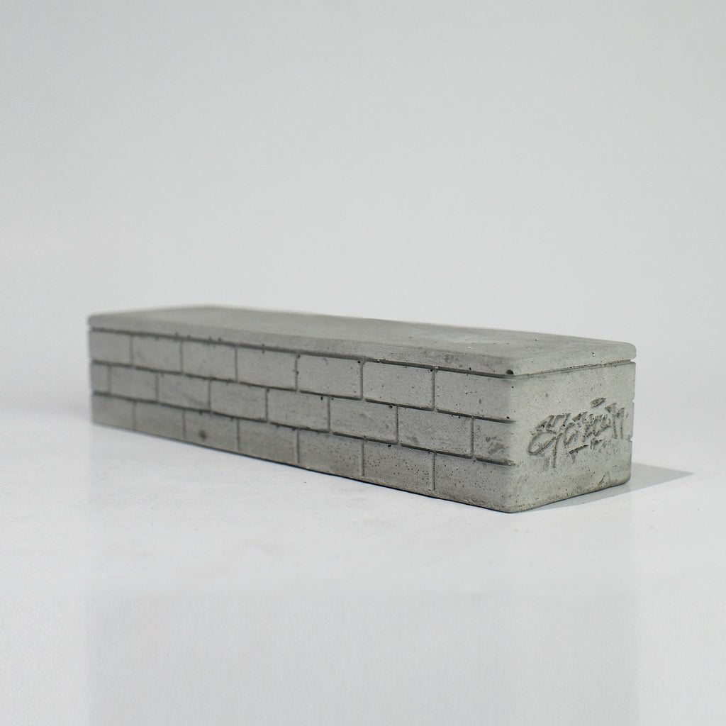 Brick Bench Concrete Fingerboard Obstacle, Natural