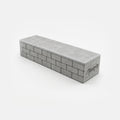 Brick Bench Concrete Fingerboard Obstacle, Natural