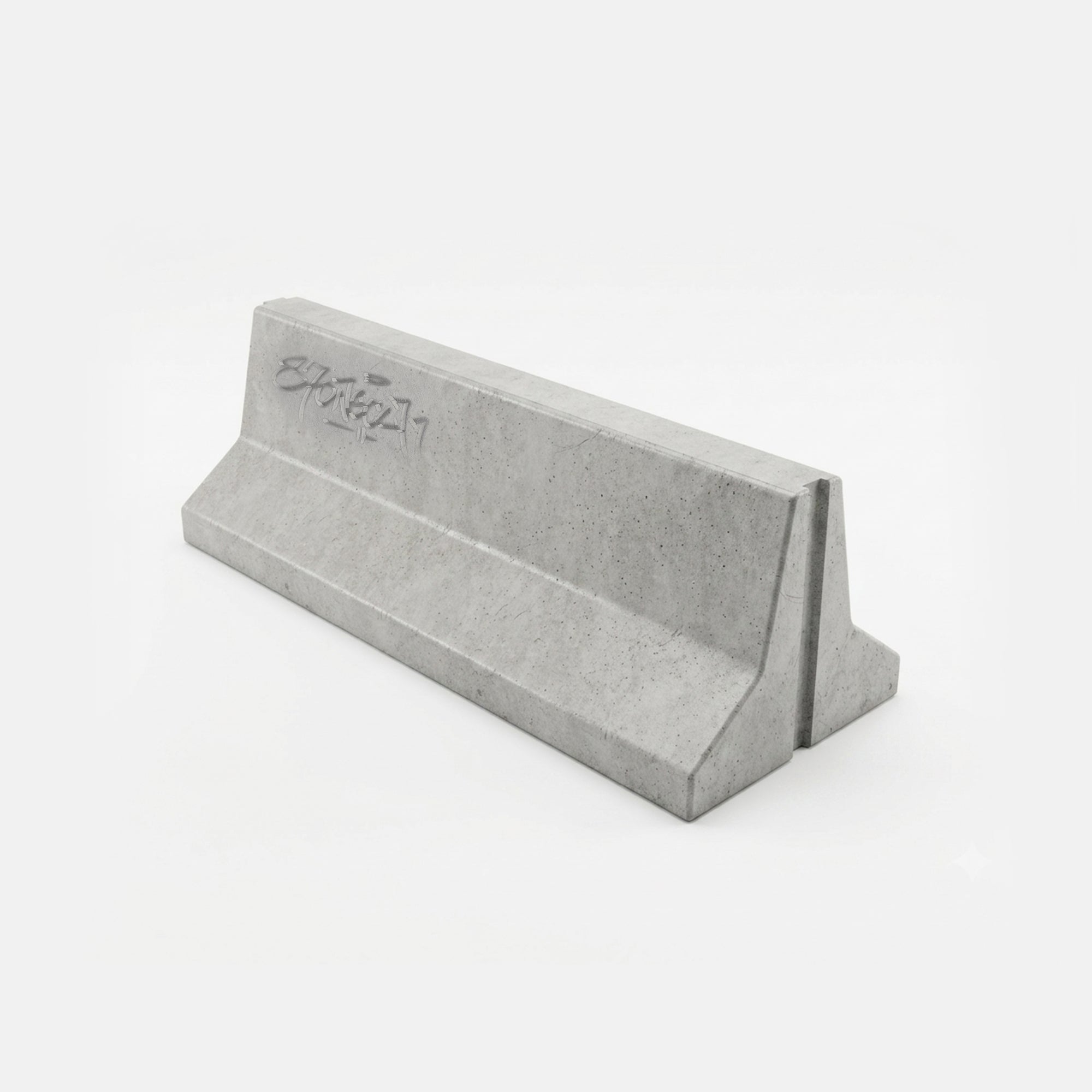 JB Jersey Barrier Concrete Fingerboard Obstacle, Natural
