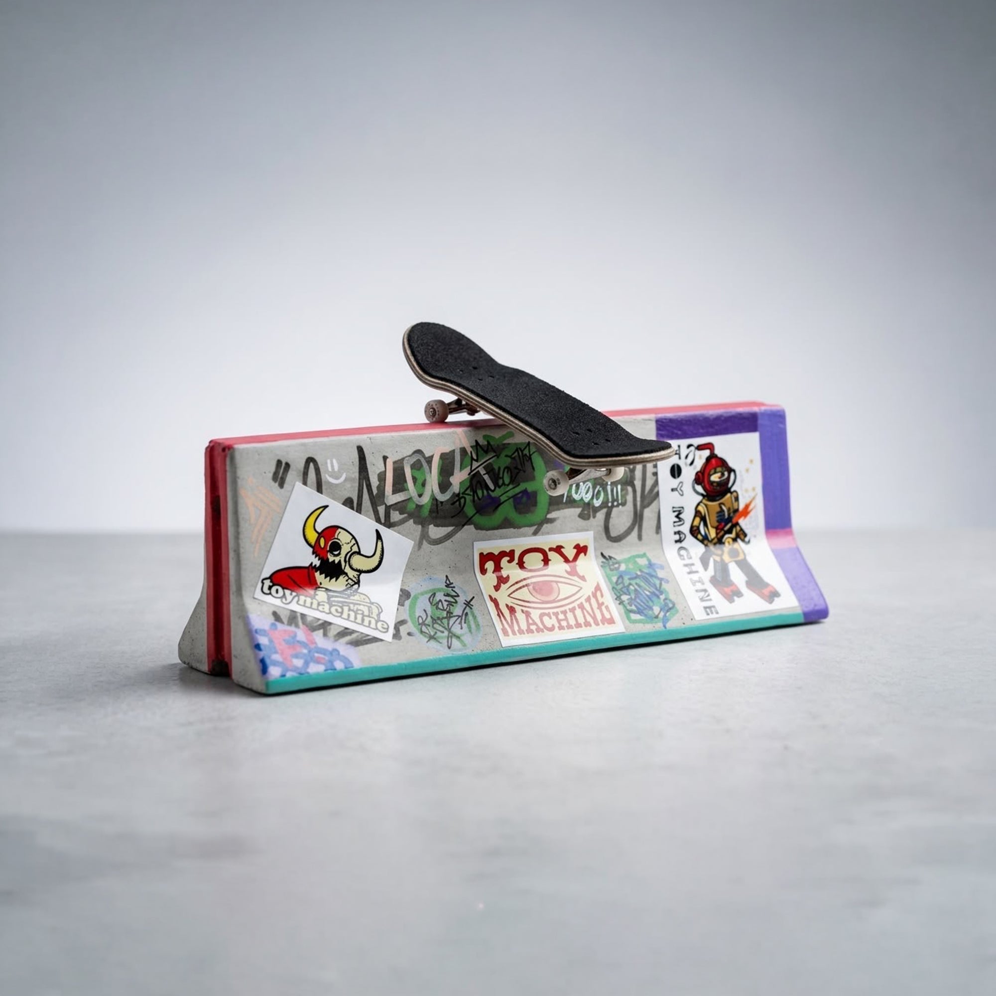 JB Jersey Barrier Concrete Fingerboard Obstacle, Canvas art by Mritz